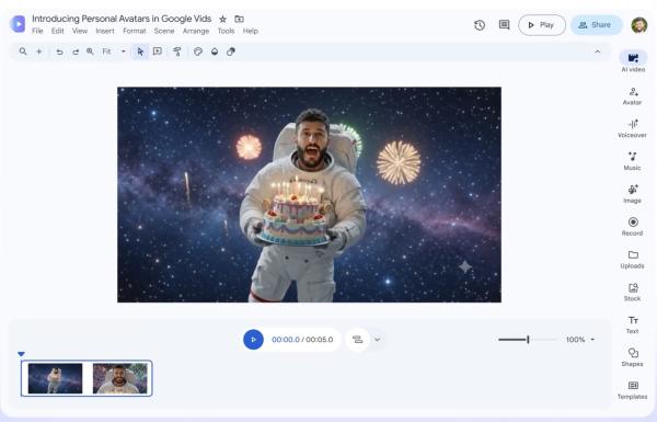 Google Vids now lets you star in your&hellip;