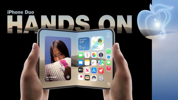 photo of Hands-On With the iPhone Duo: The Crease is Still There, But Barely image