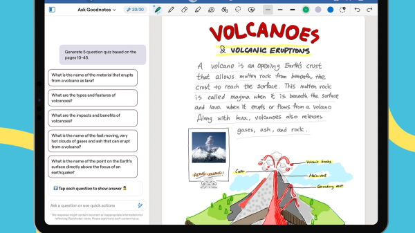 photo of Goodnotes adds an AI that can read and explain even the worst handwriting image