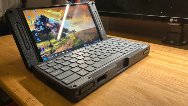 photo of Modder turns Legion Go handheld into a chunky mini laptop image