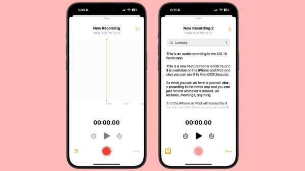 photo of iOS 18: Recording Audio With Transcripts in Notes image