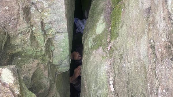 photo of Dropped iPhone Causes Woman to Be Trapped Upside Down in Rock Crevice for Hours image