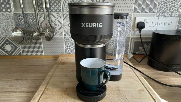 photo of The Keurig K-Crema high-pressure coffee maker produces creamy, smooth brews with speed and ease image