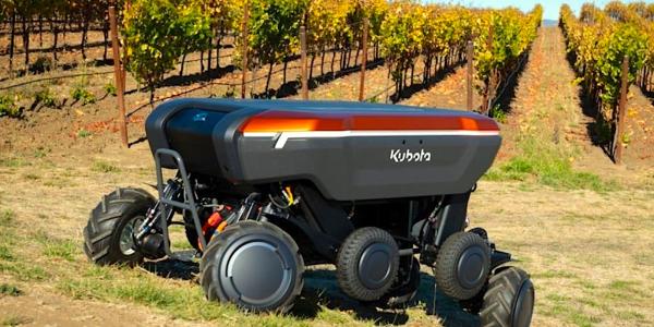 New Kubota KATR farm robot concept wins…