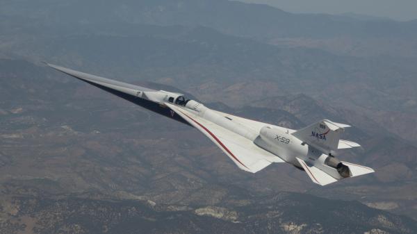 NASA readies the X-59 for its first…