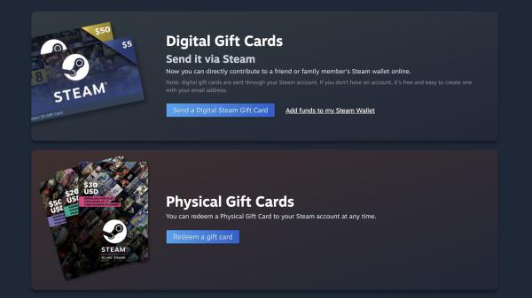 photo of Valve will stop producing physical Steam gift cards because of scammers image
