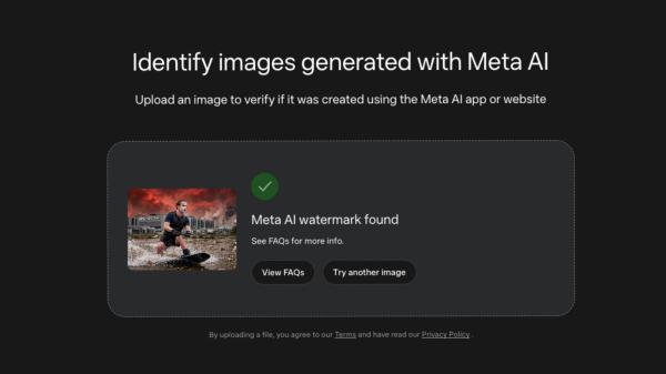Meta built an AI detection tool to ID…