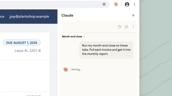 Claude Cowork can now run in a Chrome…