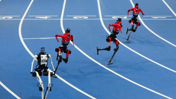 Humanoid robots have beaten Usain Bolt's&hellip;