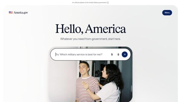 photo of There's now an official US government AI chatbot image