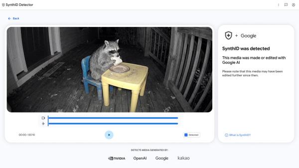 photo of Google's AI detection website is now available image