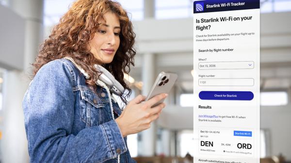 photo of United will now let you check if your flight has Starlink Wi-Fi image