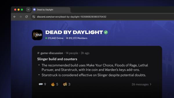 Discord public server messages may be…