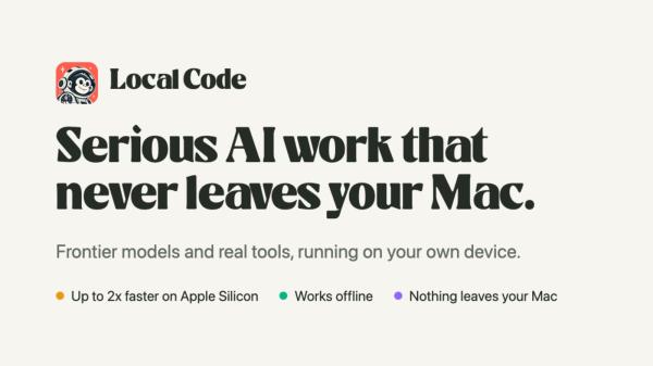 photo of Local Code Launches as Free, Private AI Assistant Tool for Mac image