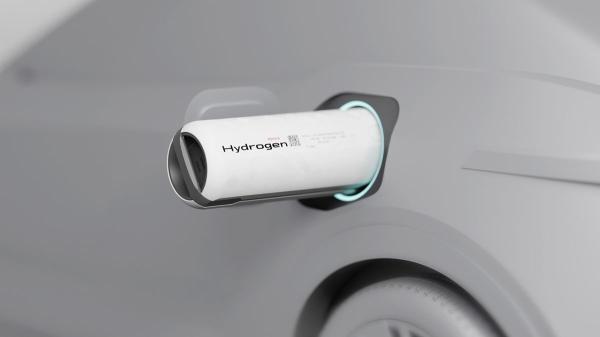 Toyota's portable hydrogen cartridges…