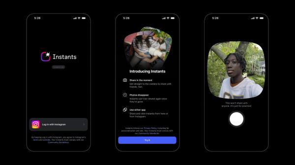 photo of Meta Launches 'Instants' App for Sharing Disappearing Photos on Instagram image
