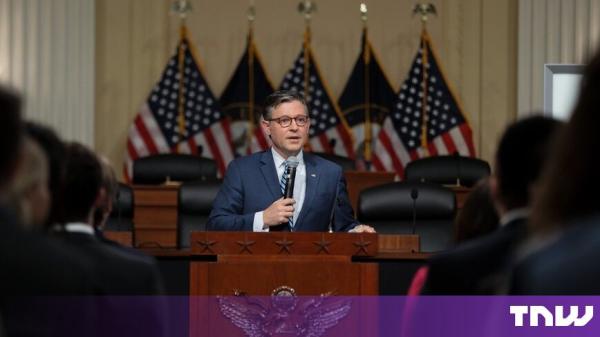 photo of Speaker Mike Johnson tells CNBC he hopes AI guardrails are voluntary image