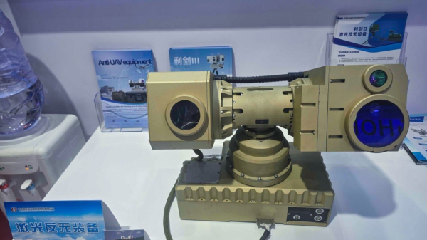 China unveils man-portable anti-drone…