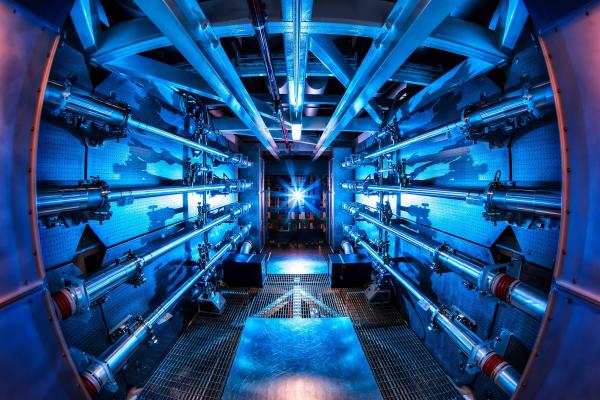photo of Laser-powered fusion experiment more than doubles its power output image