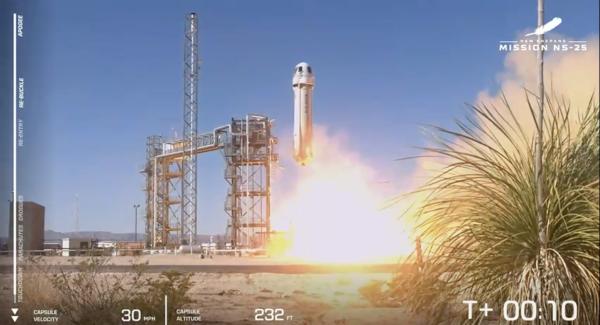Blue Origin successfully launches its…