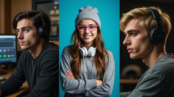 photo of Polish radio station ditches DJs, journalists for AI-generated college kids image