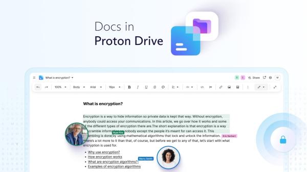 photo of Proton Launches End-to-End Encrypted Alternative to Google Docs image