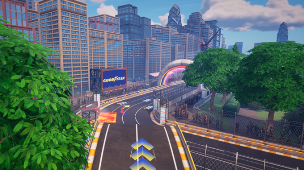 photo of NASCAR is coming to Fortnite, starting with the release of a Chicago street course map image