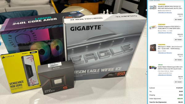 Shopper scores $1,000 in PC hardware for&hellip;