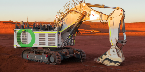 photo of Liebherr converted this massive mining excavator to electric power image