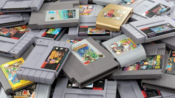 $50k worth of retro Nintendo NES games&hellip;