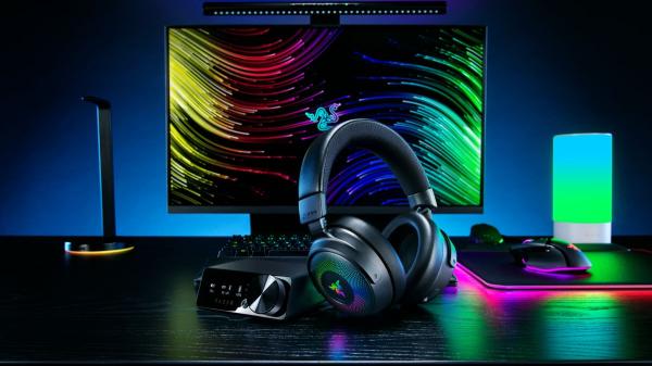 photo of Razer unveils the Kraken V4 Pro headset and a haptic seat cushion (yes, really) at RazerCon 2024 image