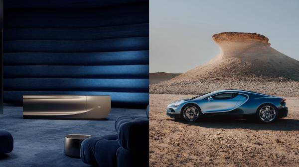 photo of Hey, remember that bonkers folding micro-LED TV? It’s back! And now it's a Bugatti image