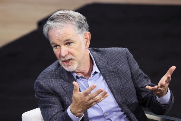 photo of Netflix co-founder and chair Reed Hastings to leave board image