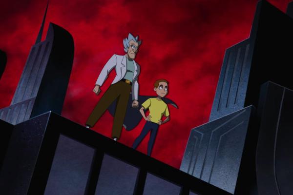 photo of Rick & Morty Become Not-So-Caped Crusaders in Batman-Style Bumper image