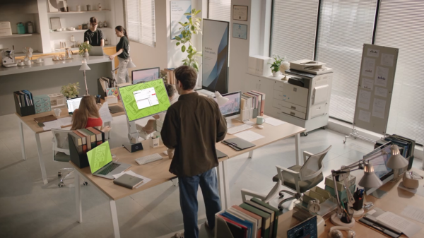 This $1599 smart monitor robotic arm has…