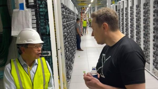 Elon Musk's liquid-cooled 'Gigafactory'…