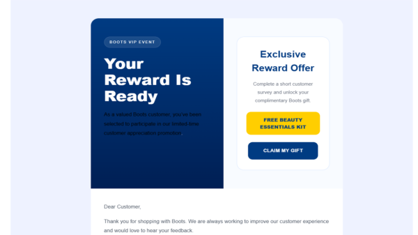 photo of Got a Boots email offering 'free gift beauty sample pack'? Well, 8.8 million of us got the same thing from Romanian&hellip; image