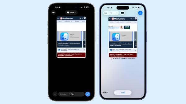 photo of iOS 26 Beta 2 Fixes Frustrating Safari Design image