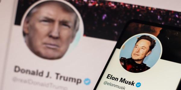 photo of Elon Musk claims live Trump interview on X derailed by DDoS image