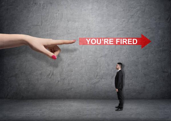 The only thing worse than being fired is…