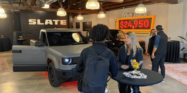 photo of Slate Auto opens first ever test drive and experience center in Chicago image