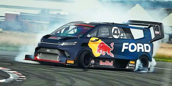 photo of Stig drifts 2,000 hp electric Ford Supervan around Top Gear test track [video] image