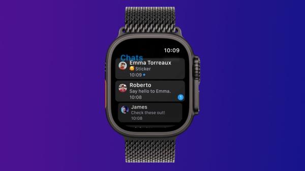 Telegram Gets Native Apple Watch App