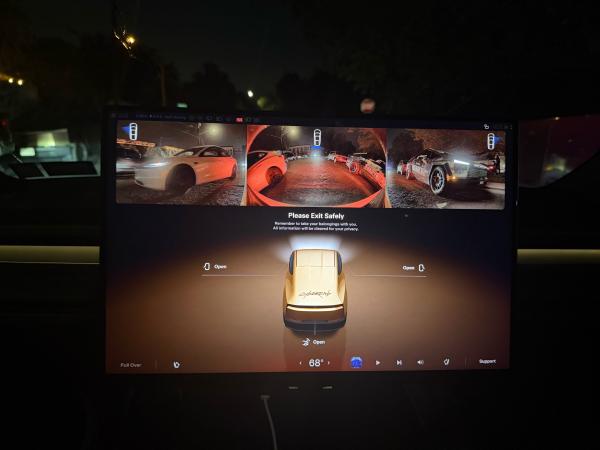 photo of Tesla’s mirrorless Cybercab will give riders a visibility upgrade image