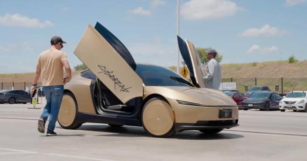 Tesla’s driverless Cybercab just…