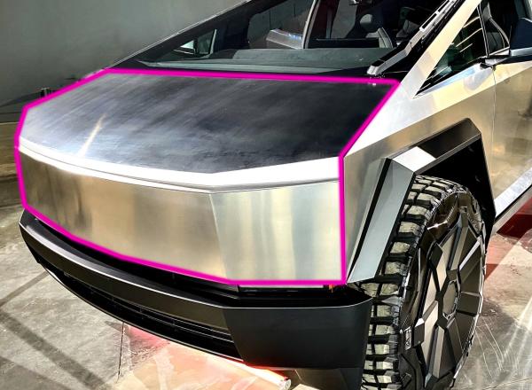 Tesla Cybertruck lands newest frunk…