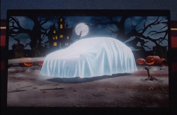 Tesla teases “Halloween Mode” update…