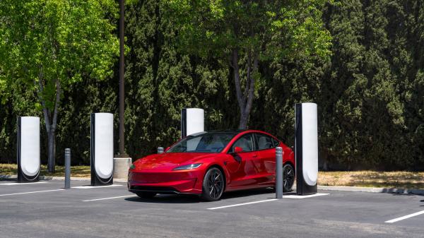 Tesla Model 3 has a tasty Supercharging&hellip;