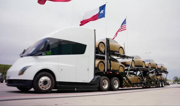 Tesla Semi hauls fresh Cybercab batch as&hellip;