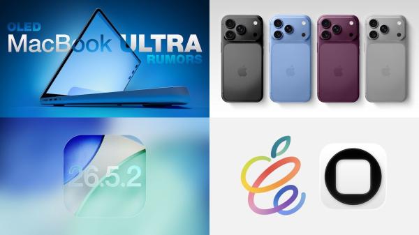 photo of Top Stories: 'MacBook Ultra' and iPhone 18 Rumors, iOS 26.5.2 Security Fixes, and More image